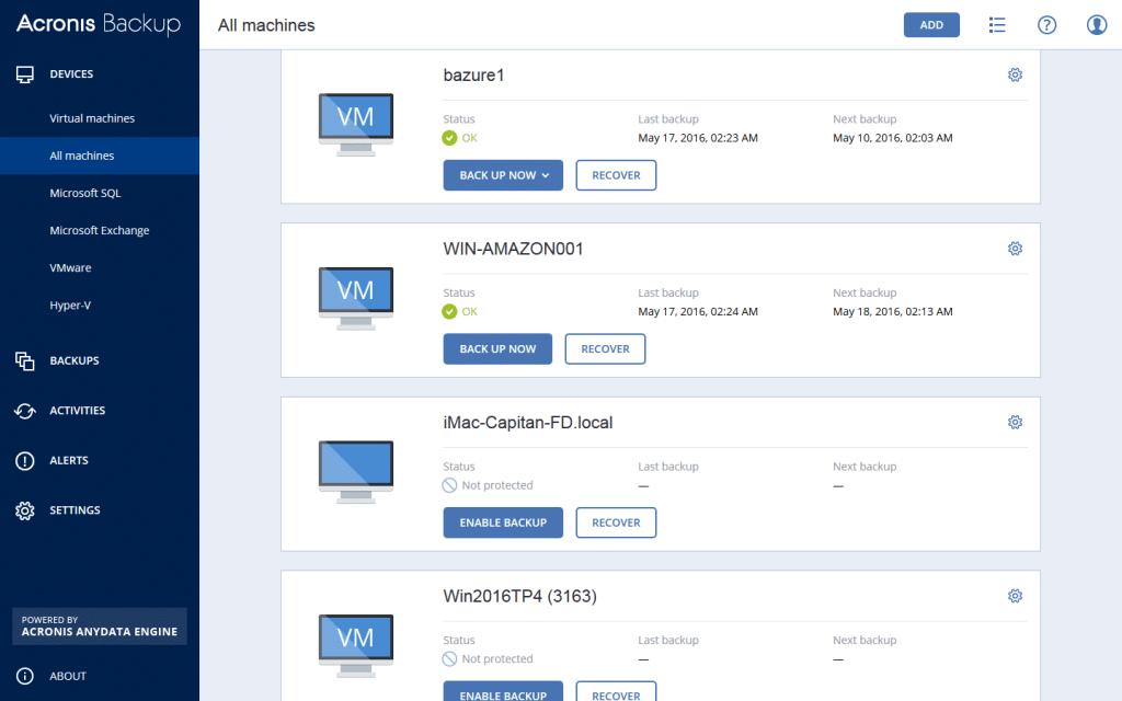 GiaSpace Cyber Backups