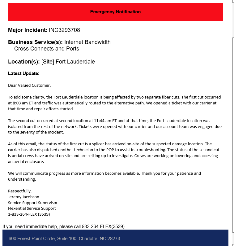 Flexential outage 7142022 - Managed IT Services in Florida | Fast, Friendly, First-Time Fix – GiaSpace Flexential outage 7142022