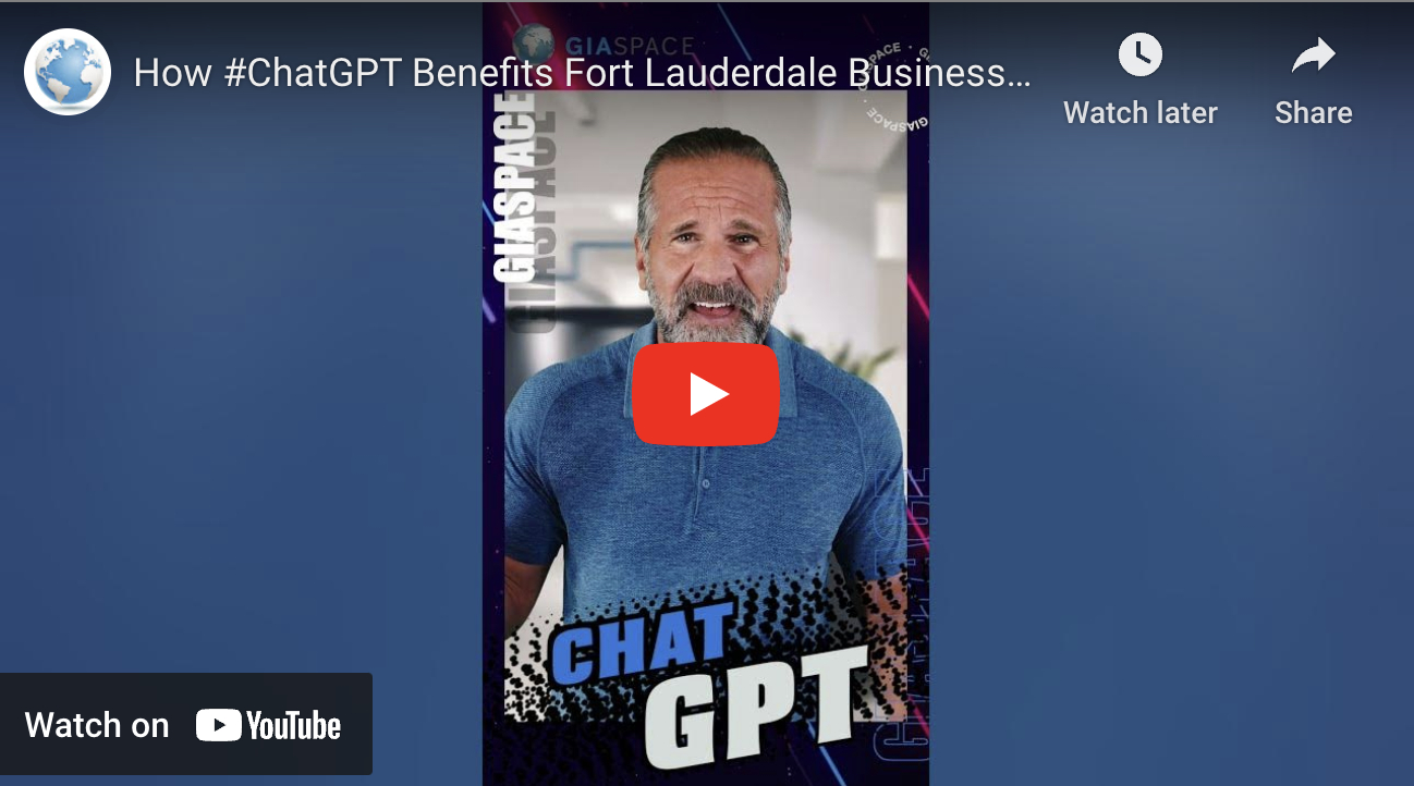 The Power Of ChatGPT For Businesses In Fort Lauderdale