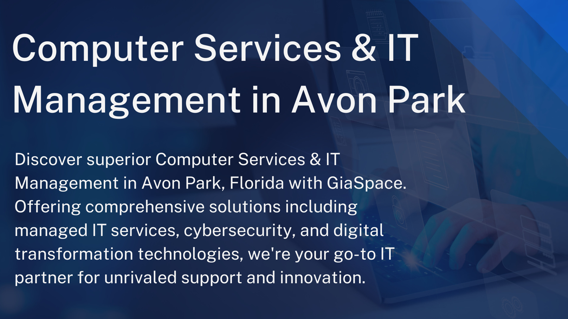 Who Can You Call For Outsourced Computer Services In Avon Park, FL?