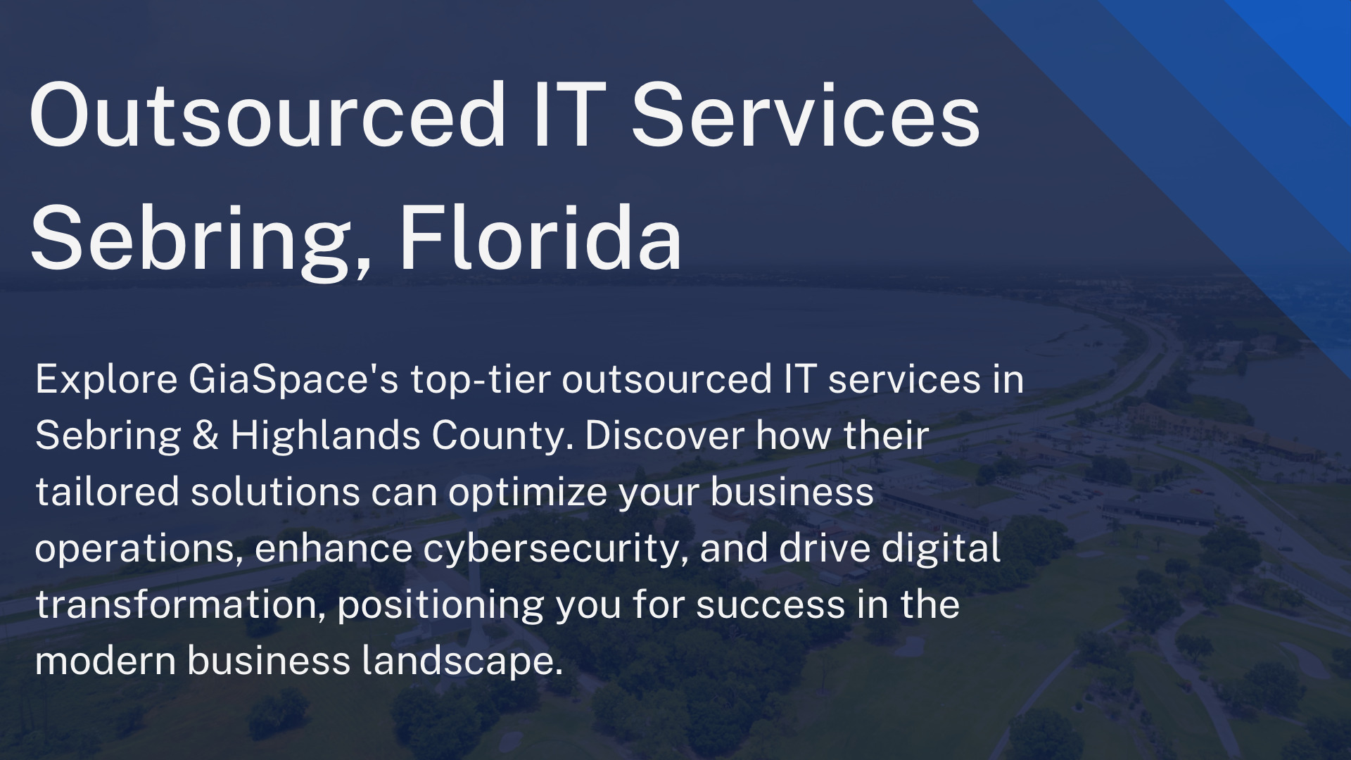 IT Services Sebring & Highlands County