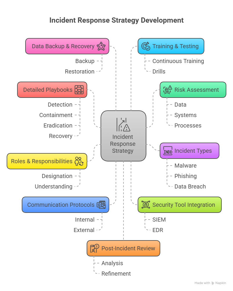 How to Develop a Step-by-Step Incident Response Strategy for Your Business_ - visual selection - Managed IT Services in Florida | Fast, Friendly, First-Time Fix – GiaSpace How to Develop a Step-by-Step Incident Response Strategy for Your Business_ - visual selection