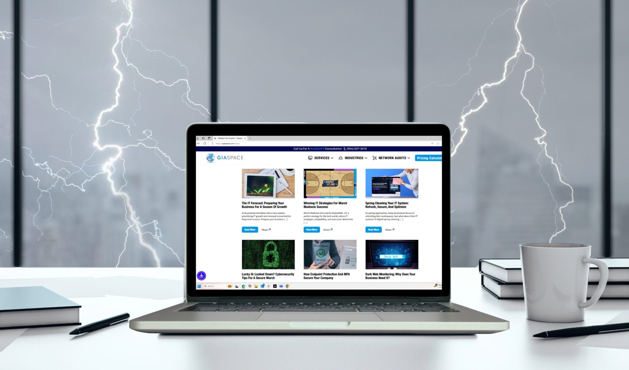 Stormy Skies, Smooth IT: Preventing Network Outages in FL