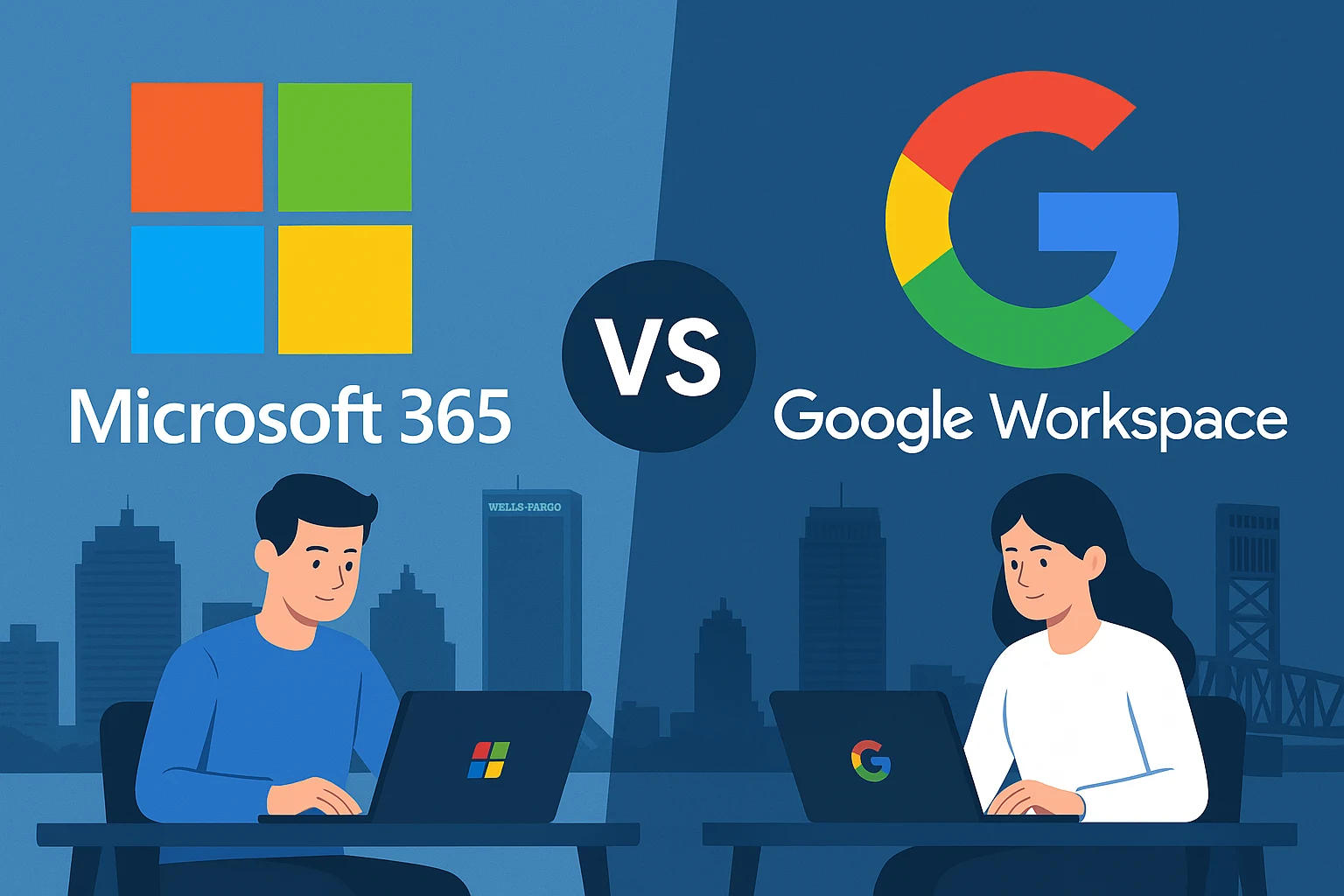 Why Microsoft 365 Beats Google Workspace for Jacksonville Businesses
