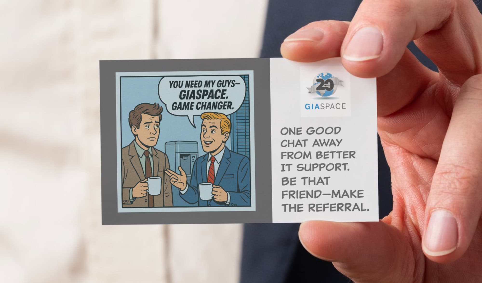 Client Referral - Managed IT Services in Florida | Fast, Friendly, First-Time Fix – GiaSpace