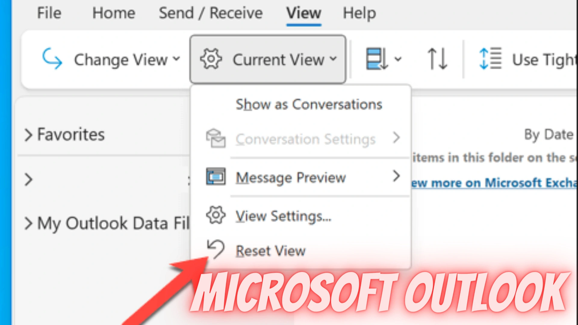 Outlook Inbox View Changed: How to Revert