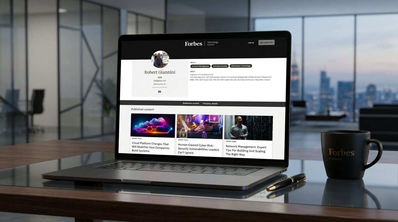 Nine Forbes Articles, One Clear Message: Technology Serves the Business