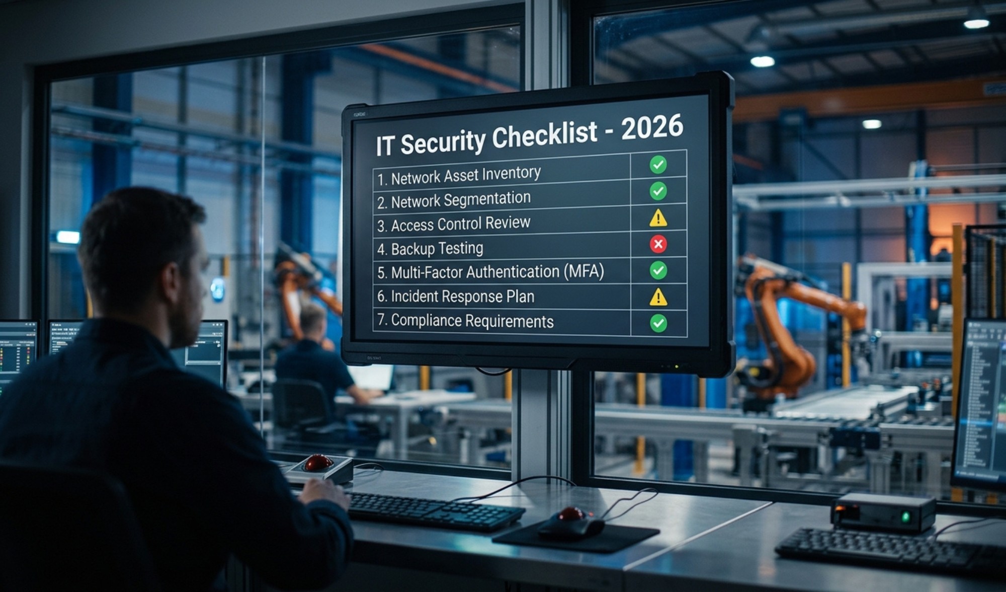 The IT Checklist Every Manufacturer Should Run Before Something Breaks