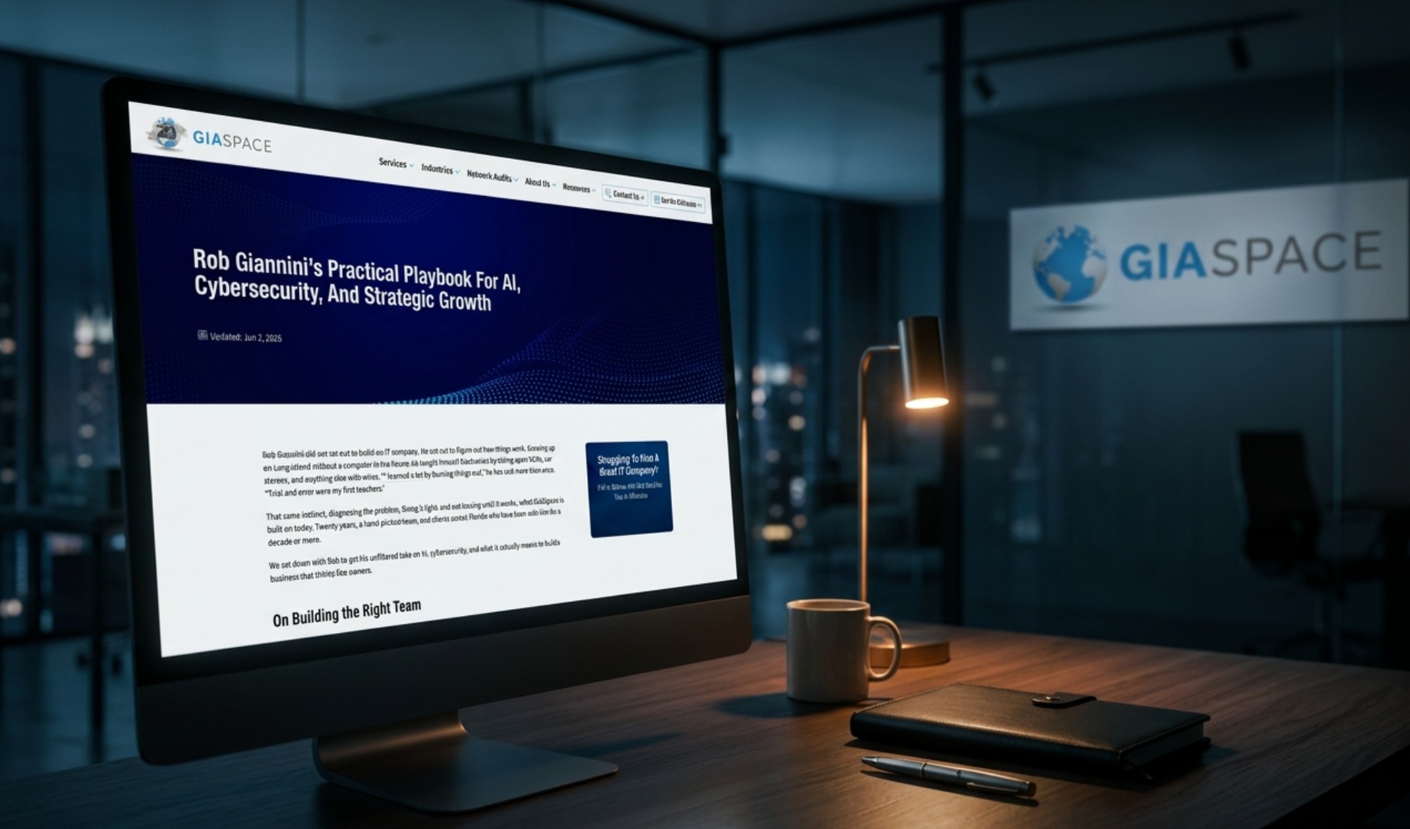 Rob Giannini’s Practical Playbook for AI, Cybersecurity, and Strategic Growth