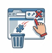 Browser extension removal and security