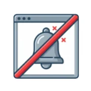 Browser notification permissions disabled