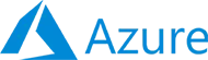 Azure logo: blue geometric A symbol followed by the word Azure.