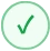 Green checkmark list icon