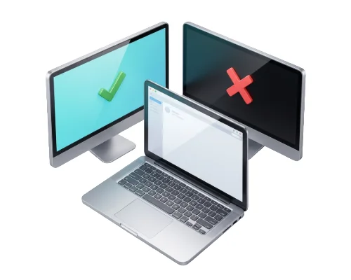 Second monitor detection